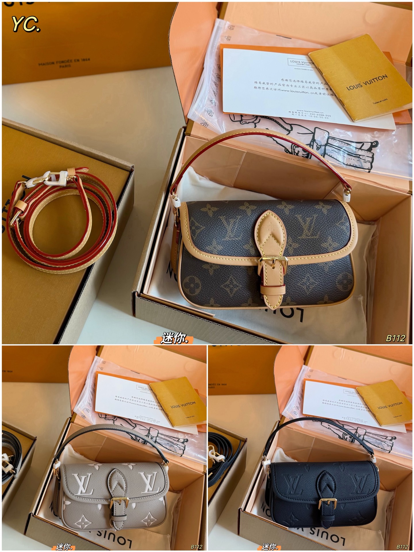 LV Monogram Handbag Crossbody 4